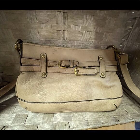 Light Colored Crossbody Purse  - Picture 1 of 6